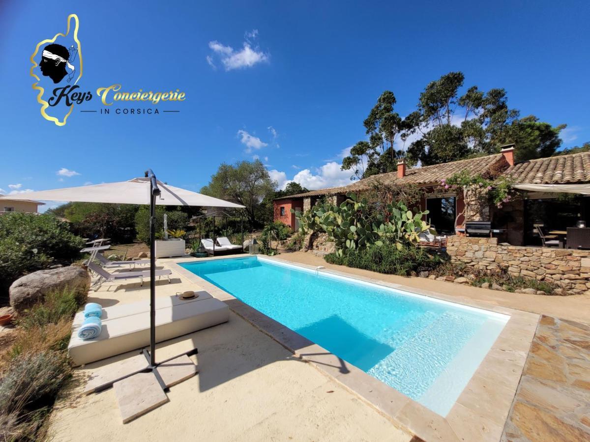 Casa Salya 8 Pers Piscine Privee Chauffee San Cipriano Villa Lecci Exterior photo
